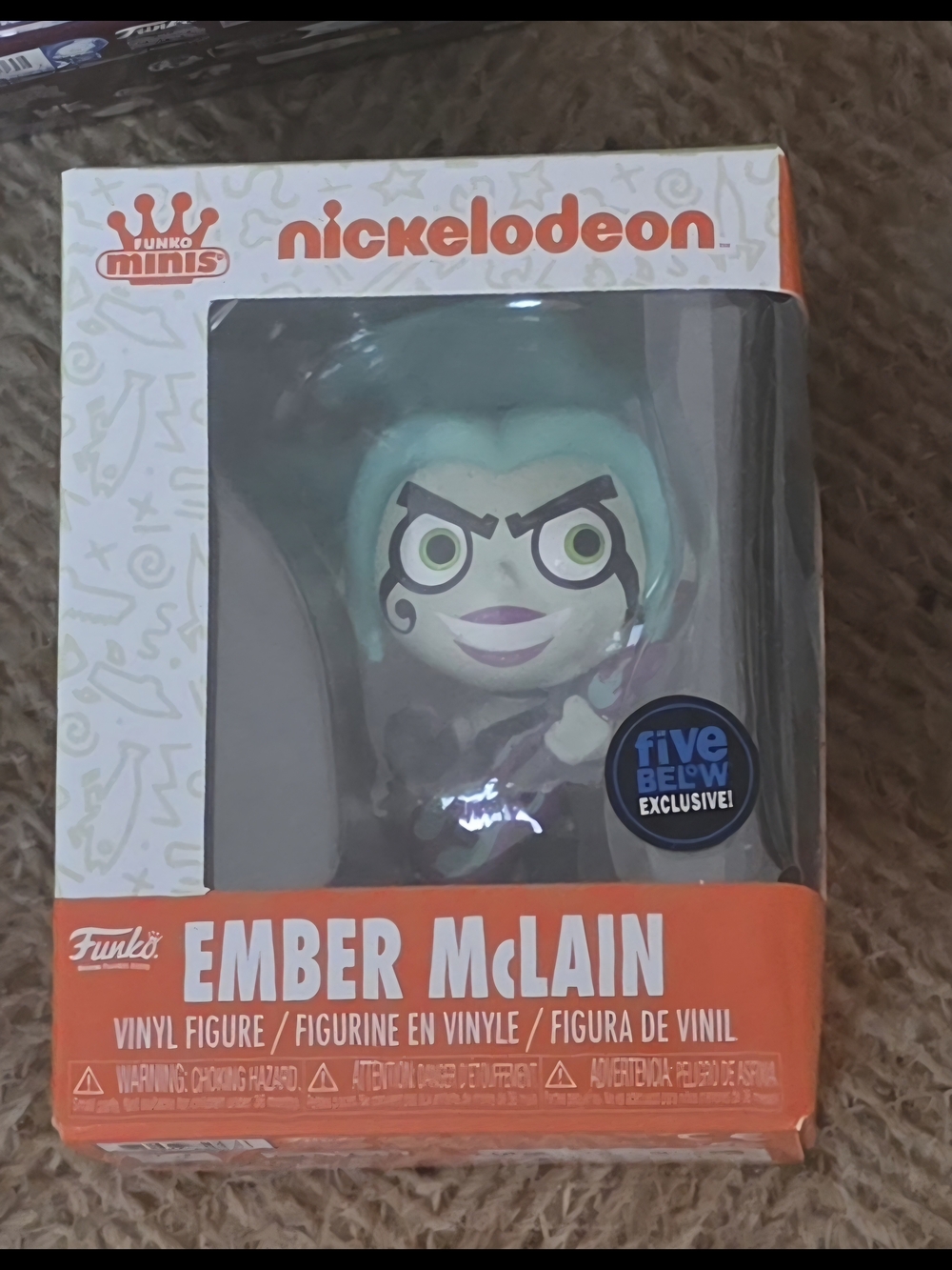 Funko Ember McLain Vinyl Figure Teal Hair Pale Face